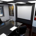 PANTALLA DE PROYECTOR KLIP XTREME MOTORIZADA  DE 120" 16 X 9 (KPS513) - Image 2