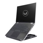 BASE ERGONOMICA UNNO TEKNO PARA LAPTOP HASTA 17" CON SOPORTE PARA CELULAR UNNO TEKNO NEGRO (205889) - Image 4