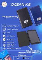 Tablet Ocean Olax K8 32+3 LTE Black (OCEANK8BLACK) (OCEANPROK8BLACK) - Image 2