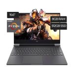 PORTATIL HP VICTUS GAMING 15-FB1013DX  RYZEN 5 7535HS 8GB 512GB SSD 156" RTX 2050 4GB WIN 11 HOME INGLES SILVER (845A2UA)