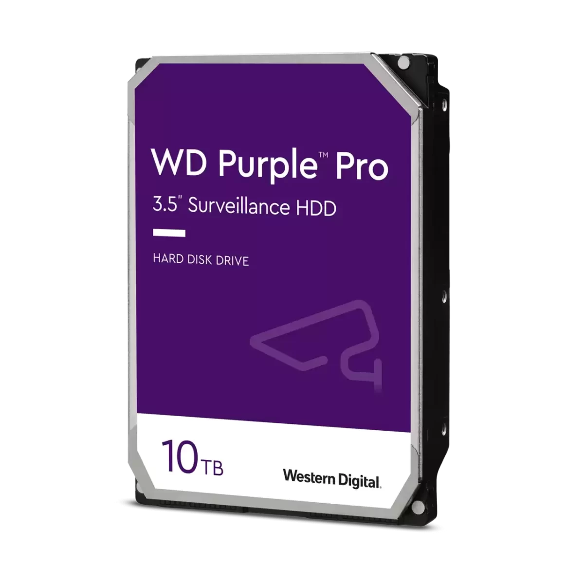 DISCO DURO WESTERN DIGITAL 10TB PURPLE PRO SATA 256MB 35 35IN 7200RPM IA ALL FRAME (WD101PURP) - Image 1