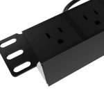 Regleta Horizontal Nexxt para Montaje en Bastidor 125VCA/ 15A de 9 Salidas con Supresor de Sobretension (Pdu) (AW222NXT81) - Image 3