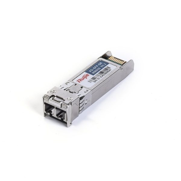 RUIJIE/REYEE SFP+ TRANSCEIVER  10GBPS 850 NM MULTIMODE FIBER UPC DUPLEX LC CON DIST MAX 300M 10GBASE-SR (1 PZ) (XGSFPSRMM850)