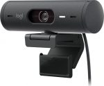 CAMARA WEBCAM LOGITECH BRIO 500 FHD 1920x1080 ENF AUTO MIC-INTEGRADO USB-C GRAFITO  (101111)