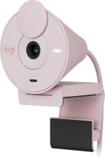 CAMARA WEBCAM LOGITECH BRIO 300 FHD 1980x1080 FOCO FIJO MIC-INTEGRADO USB-C ROSADO (101095)