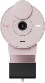 CAMARA WEBCAM LOGITECH BRIO 300 FHD 1980x1080 FOCO FIJO MIC-INTEGRADO USB-C ROSADO (101095) - Image 4