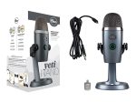 MICROFONO LOGITECH YETI NANO 24bit-48kHz MICRO USB/? GERABACION Y STRAMING/ GRIS?? (101104) - Image 2