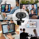 WEBCAM ARGOM CAM20 HD 720P/ MICROFONO INCORPORADO/ USB/ ENFOQUE MANUAL/ NEGRO   (101355) - Image 4