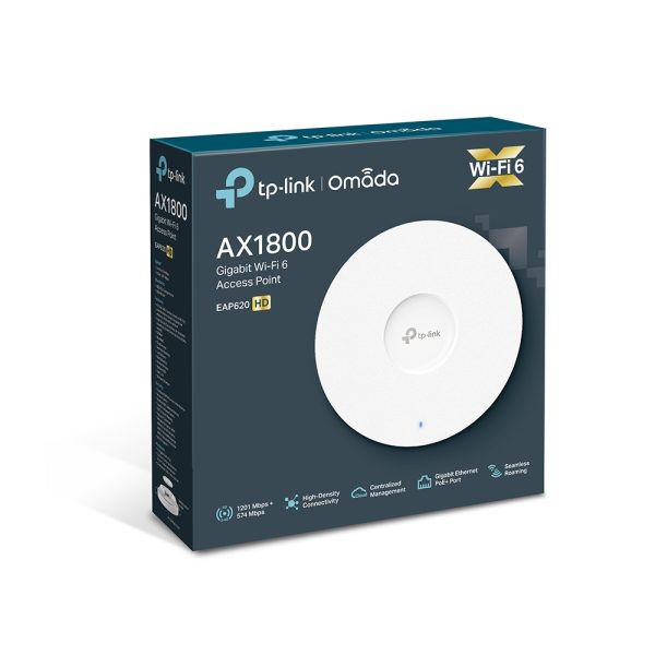 TP-Link Eap 620HD Wi-Fi 6 de Montaje en Techo AX1800 EAP620HD