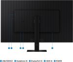 MONITOR SAMSUNG GAMING ODYSSEY 32" QHD  (LS32D702EANXGO) - Image 7