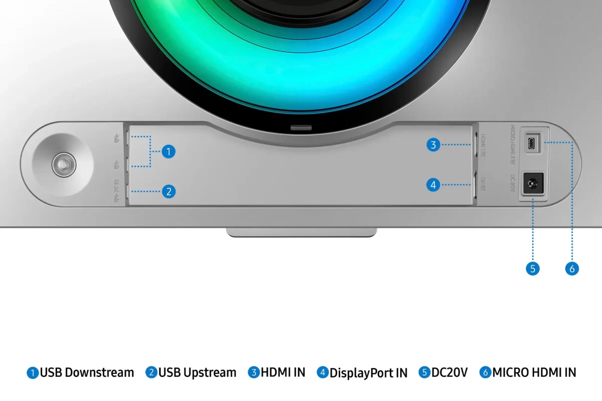 Monitor Samsung Gaming Odyssey Oled 49" G9 G95SC Dqhd Curve LS49CG954SNXZA - Image 4