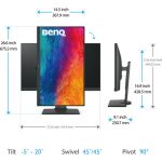 Monitor Benq PD2705Q 27" 2K 2560X1440 Srgb HRD10 IPS 8BIT Dual View (Diseadores) PD2705Q - Image 3
