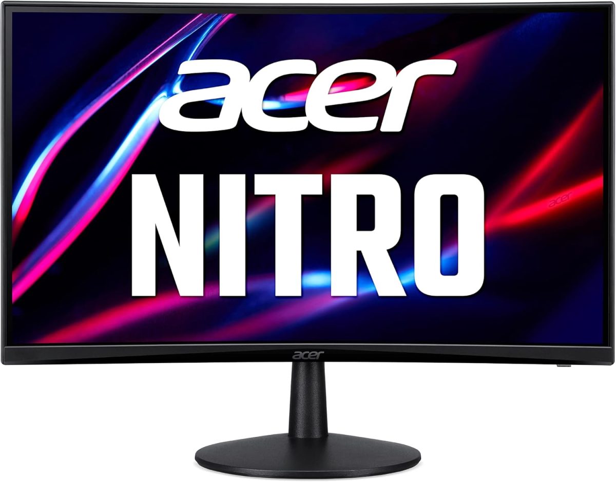 MONITOR ACER GAMING NITRO ED240Q S 24" CURVE LCD HDMI  (UMUE0AA001) - Image 1