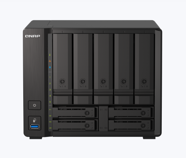 SERVIDOR QNAP TS-H973AX-3 NAS  9 BAHIAS RYZEN V1500B 4C/8T 32G DDR4 RAM (TS-H973AX-32G-US)  (TSH973AX32GUS)