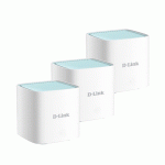 ROUTER D-LINK AX1500 M15-3 EAGLE PRO MESH (PACK 3) WIFI 6 1 PUERTO LAN / 1PUERTO WAN/ 24 GHZ-5GHz   (101968)	(BM153LNAA1)