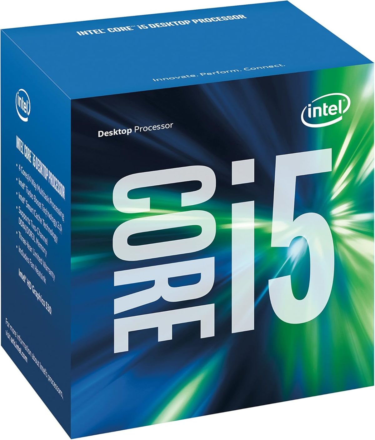 CPU Intel Core I5-6400 6TH Generacion Socket 1151/6 MB/51 W/BANDEJA - sin Fan CM8066201920506 - Image 1