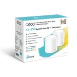 ROUTER TP- LINK  SISTEMA WI-FI 6 MESH AX1800  (DECO X20-2PACK)  (DECOX202PACK)