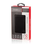 POWER BANK ARGOM C6 6000MAH NEGRO