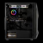 Case Gamdias Gaming Athena E1 Elite/atx NEGRO/3XUSB/HD Audio/fan Argb 12CM/FRONTAL Malla - Lateral Vidrio - Image 2