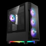 CASE GAMDIAS GAMING ATHENA M6 LITE/ ATX NEGRO/ 3xUSB/ HD AUDIO/ 4xFAN ARGB 12CM/ FRONTAL MALLA - LATERAL VIDRIO - Image 5