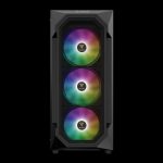 CASE GAMDIAS GAMING AURA GC1 ELITE/ ATX NEGRO/ 3xUSB/ HD AUDIO/ 4xFAN ARGB 12CM/ FRONTAL MALLA - LATERAL VIDRIO - Image 5