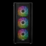 Case Gamdias Gaming Aura GC2/ATX NEGRO/3XUSB/HD AUDIO/4XFAN Argb 12CM/FRONTAL Malla - Lateral Vidrio - Image 4