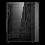 Case Gamdias Gaming Aura GC2/ATX NEGRO/3XUSB/HD AUDIO/4XFAN Argb 12CM/FRONTAL Malla - Lateral Vidrio - Image 3