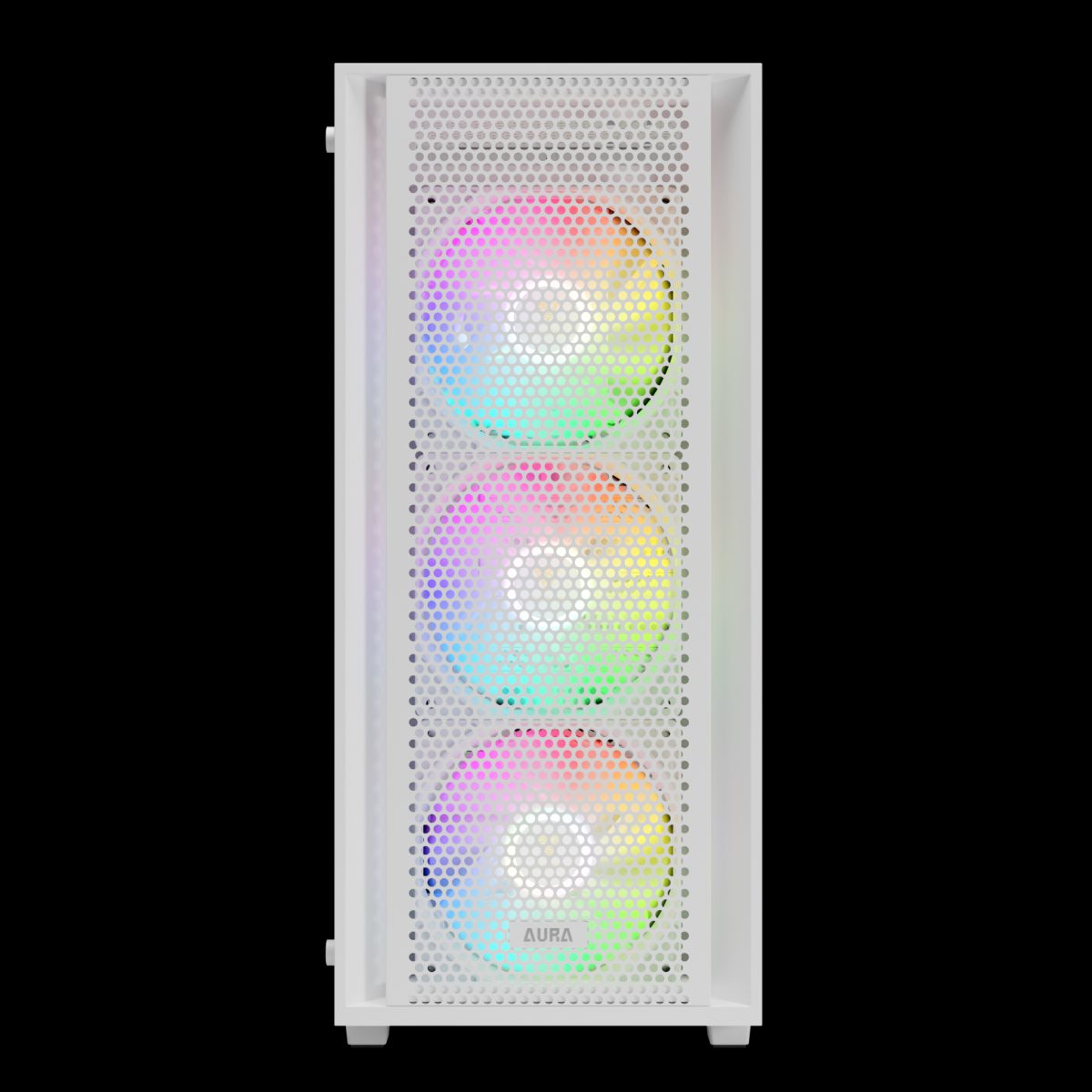 Case Gamdias Gaming Aura GC2 Elite/atx BLANCO/3XUSB/HD AUDIO/4XFAN Argb 12CM/FRONTAL Malla - Lateral Vidrio - Image 3