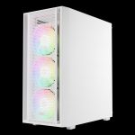 Case Gamdias Gaming Aura GC2 Elite/atx BLANCO/3XUSB/HD AUDIO/4XFAN Argb 12CM/FRONTAL Malla - Lateral Vidrio - Image 2