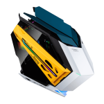 CASE GAMEMAX AUTOBOT II ATX ALUMINIO/ 2USB 30/ 1 HD AUDIO/ 2xFAN ARGB/ V40 PWM/ LATERAL  VIDRIO TEMPLADO - Image 4