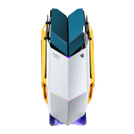 CASE GAMEMAX AUTOBOT II ATX ALUMINIO/ 2USB 30/ 1 HD AUDIO/ 2xFAN ARGB/ V40 PWM/ LATERAL  VIDRIO TEMPLADO - Image 2