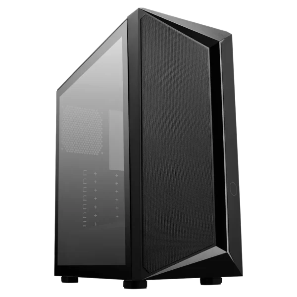 CASE COOLER MASTER CMP 510 MID TOWER NEGRO/ USB30/ HD AUDIO/ 3 FAN 12CM ARGB/ FRONTAL MALLA-LATERAL VIDRIO
