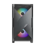 Case Azza Xander 150 Matx Gaming Negro 2XUSB/1 HD AUDIO/3X Fan Argb/lateral Vidrio Templado CSAZ-150 - Image 5