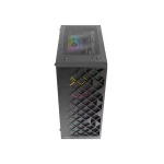CASE AZZA SPECTRA 280B ATX MID TOWER GAMING NEGRO 3xUSB/ 1 HD AUDIO/ FAN ARGB/ LATERAL VIDRIO TEMPLADO - Image 6