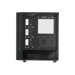 CASE AZZA ZENO MID TOWER NEGRO 3xUSB / HD AUDIO/ 2x FAN 12CM ARGB/ LATERAL VIDRIO TEMPLADO - Image 4