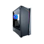 CASE AZZA APOLLO 430B ATX MID TOWER GAMING NEGRO 2xUSB/ 1 HD AUDIO/ 2xFAN ARGB/ LATERAL VIDRIO TEMPLADO