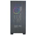Case Azza Have 450 Atx Mid Tower Gaming Negro 3XUSB/1 HD Audio/fan Argb/lateral Vidrio Templado CSAZ-450 - Image 2