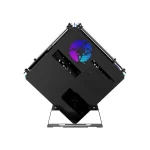 Case Azza 802F Atx Cube Eclosure Gaming Negro 5XFAN Argb/laterales de Vidrio Templado CSAZ-802F - Image 3