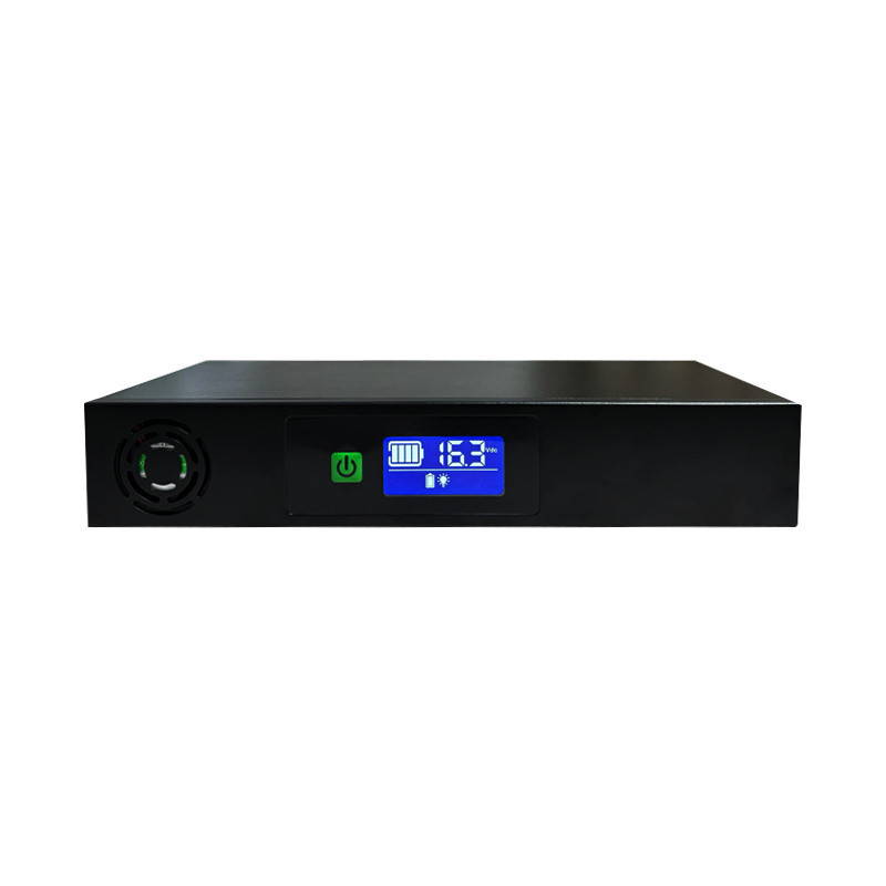 Mini UPS Tipo Rack Leadertech 20800MAH 12 Conecciones DC-100 DCT120W ...