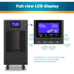 UPS SPIDERTEC ON LINE DP PX6K BIFASICO 6000VA 5400W LCD RS232 NEGRO - Image 2