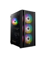 Case Gamdias Gaming Aura GC2/ATX NEGRO/3XUSB/HD AUDIO/4XFAN Argb 12CM/FRONTAL Malla - Lateral Vidrio