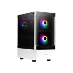 CASE GAMDIAS GAMING TALOS E3/ ATX BLANCO/ 3xUSB/ HD AUDIO/ 3xFAN ARG 12CM/ FRONTAL Y LATERAL VIDRIO TEMPLADO
