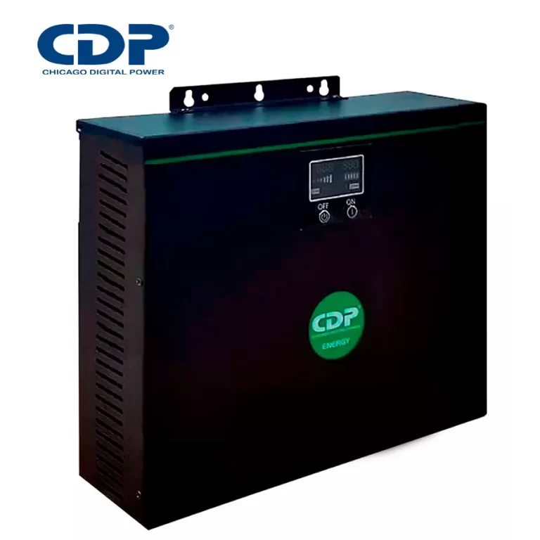 INVERSOR /CARGADOR CDP ES-AVR1012 1000VA/700W /50/60Hz /AVR 120V/ 30AMP/ 4 TOMAS /CARGA RAPIDA