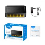 SWITCH CUDY FS105D 5 PTOS 10/100MBPS DE ESCRITORIO RJ45