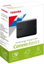 DISCO DURO EXTERNO TOSHIBA CANVIO BASICS 1TB 25" USB 30 NEGRO