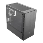 CASE COOLER MASTER BOX MB400L MINI TOWER NEGRO/ 2xUSB30/ HD AUDIO/ FRONTAL CEPILLADO - LATERAL VIDRIO