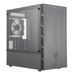 CASE COOLER MASTER BOX MB400L MINI TOWER NEGRO/ 2xUSB30/ HD AUDIO/ FRONTAL CEPILLADO - LATERAL VIDRIO - Image 3