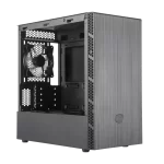 CASE COOLER MASTER BOX MB400L MINI TOWER NEGRO/ 2xUSB30/ HD AUDIO/ FRONTAL CEPILLADO - LATERAL VIDRIO - Image 2