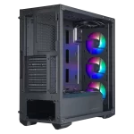 CASE COOLER MASTER BOX MB511  ARGB MID TOWER NEGRO/ 2xUSB30/ HD AUDIO/ 3x FAN 12CM/ FRONTAL MALLA-LATERAL VIDRIO - Image 6