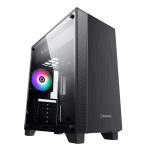 Case Gamemax Nova N5 Atx Negro/usb + USB 3.0/1 HD AUDIO/1 Fan LED Frgb Rear/lateral Vidrio - Image 3